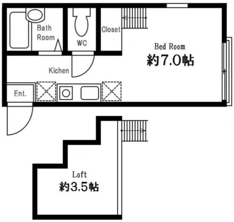 ハーミットクラブハウス保土ヶ谷の物件間取画像